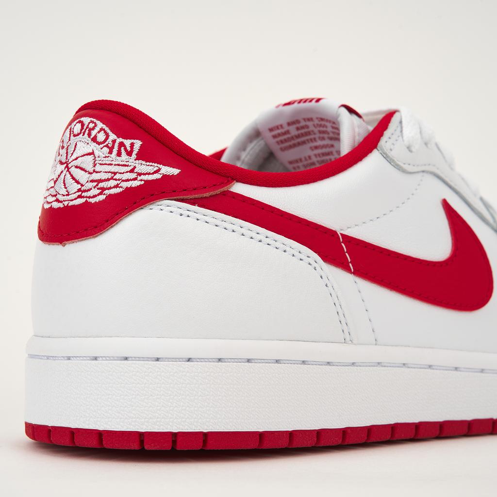 Air Jordan 1 Retro Low OG University Красные кроссовки унисекс Белые CZ0790-161