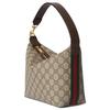 Gucci Ophidia Detachable Shoulder Strap Zipper Closure Supreme Canvas Handheld Single Shoulder Bag Women'S Brown