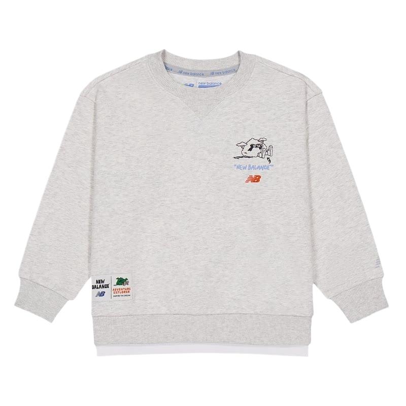 New Balance Sweatshirt SS26 Kids' ND7ZG12053-LGR