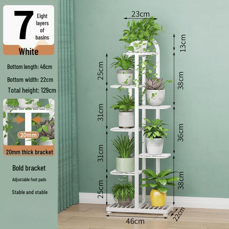 Multi-Tier Metal Plant Stand