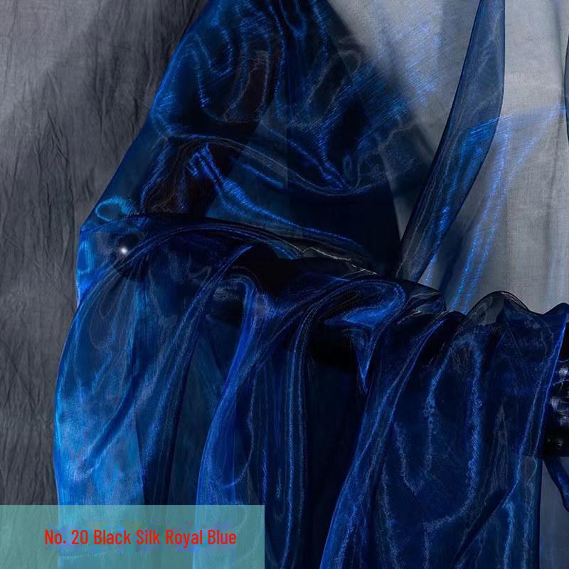 Двухцветная зашифрованная фантазийная органза: Сценические костюмы, свадебный декор и ткани ручной работы для детского сада