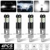4 Pcs Car Led Fog Lamp H1 50w 10led 50w 6500k Super-bright Headlight 100w H1 Headlamp Bulb Kit