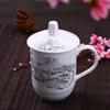 Керамическая чайная чашка Jingdezhen с крышкой для дома и офиса