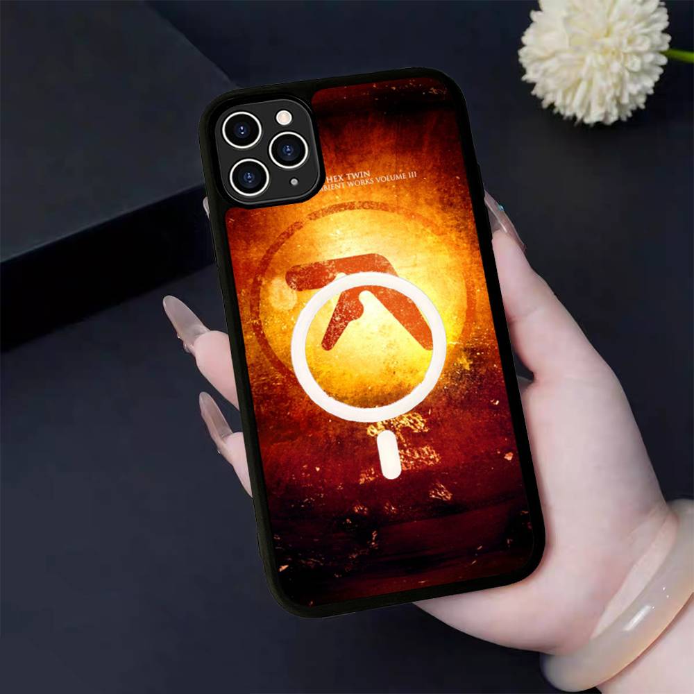 Музыкант A-Aphex T-Twin Для чехла MagSafe Для IPhone 17 16 Pro Max 15 14 Plus 13 12 11 Беспроводная зарядка Чехол для телефона