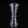 10/20cc Cocktail Shaker PP Jigger Short New Measure Cup