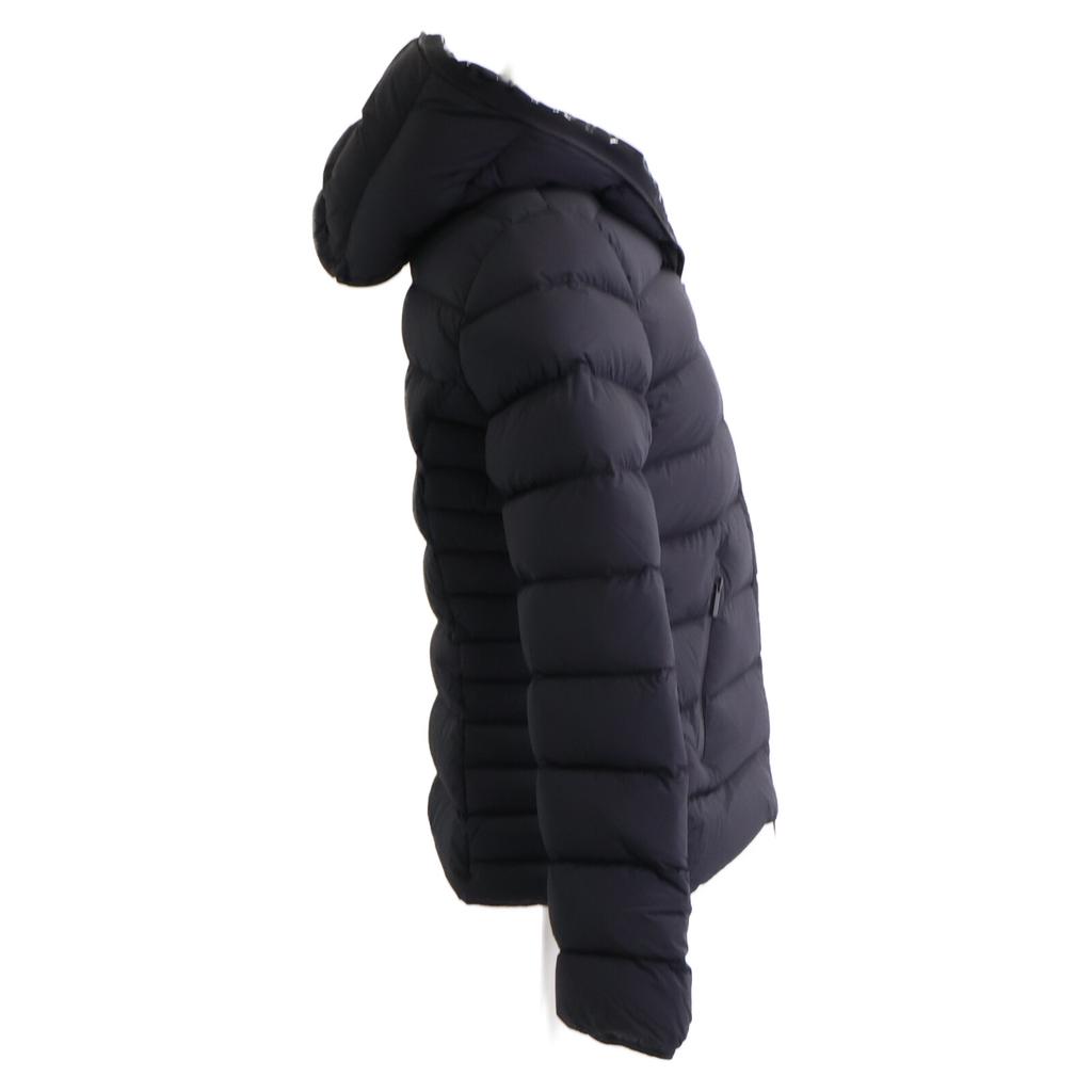 MONCLER Excellent condition 2011 HERBE short down jacket with logo lettering Jacket 2 blackUsed