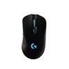 Logitech G703 Lightspeed Gaming Mouse with POWERPLAY Wireless Charging Compatibility, Black