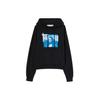 Off-White Monalisa Over Hoodie Черные мужские топы OMBB037C99FLE0051045