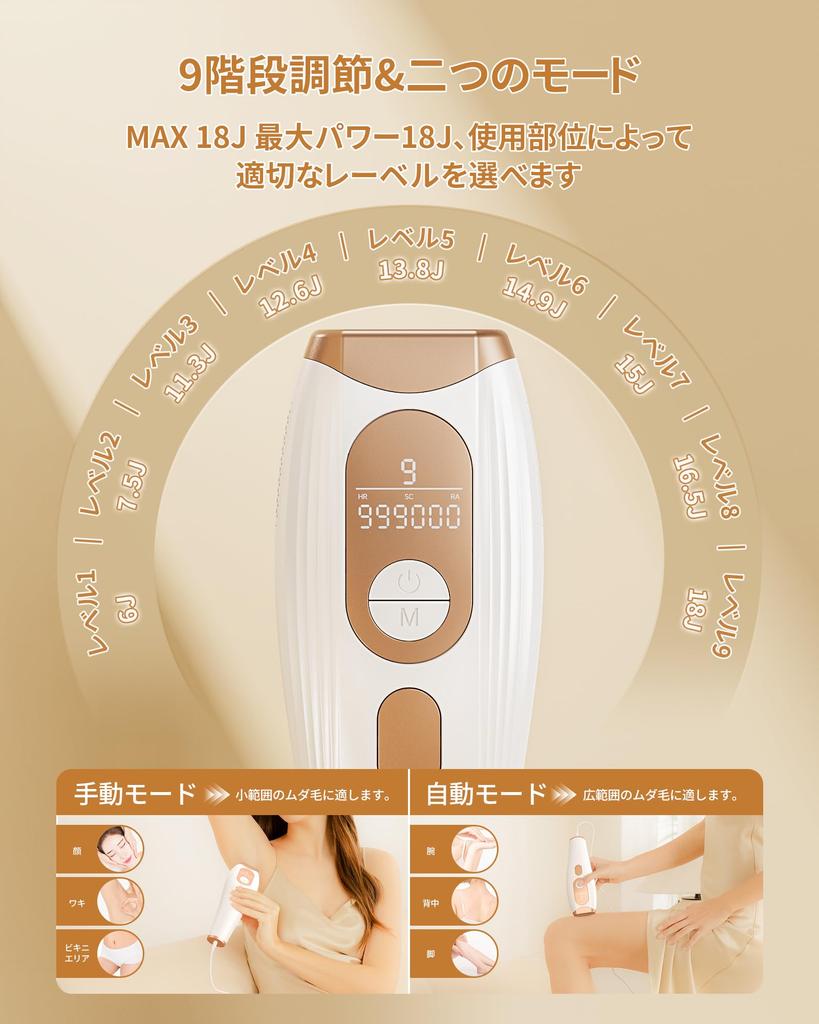 YUDOFICAL Hair Removal Painless Optical Hair Removal Device for Men and Compatible with Optical Beauty Optical IPL Beautiful Automatically For