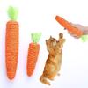 Cat Carrot Shaped Paper Rope Toys Bite Resistant Stress Relief Interactive Toys Pet Supplies For Large Medium Small Cats
