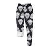 Women's Casual Fashion Home Print Velvet Sweatpants