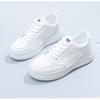 Женская уличная обувь для ходьбы женская новая весенне-летняя простая удобная шнуровка дышащая повседневная спортивная белая обувь