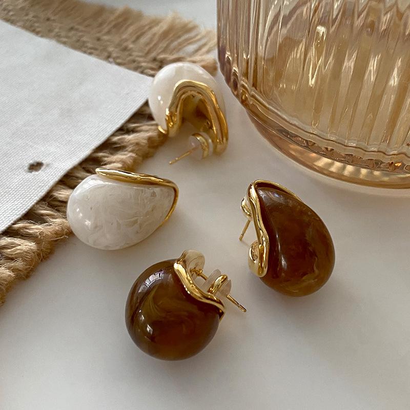 Серьги-капли Maillard Water Drop Новые серьги Модные простые ретро-темпераментные высококачественные серьги