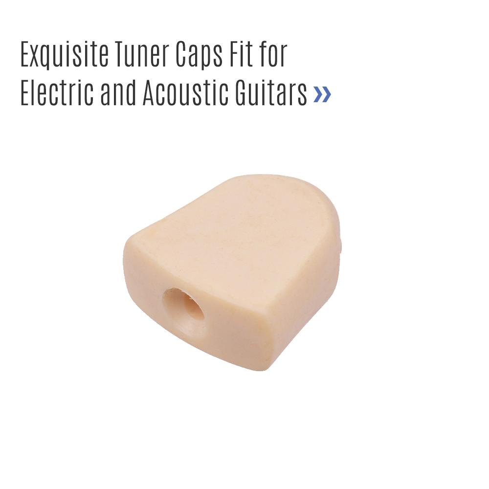 6 шт. колпачки для колков, полированные колпачки для ключей тюнера, ручка для струнной ручки