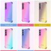 Градиентные подушки безопасности, противоударный чехол из ТПУ для телефона Samsung Galaxy M55 M15 M34 M14 M54 M33 M53 M23 5G 4G, полупрозрачный мягкий силиконовый защитный чехол