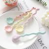 Ceramic Long-handled Coffee Spoon Household Dessert Spoon Cute Ins Wind Stirring Spoon Macaron Ice Cream Tool Tableware