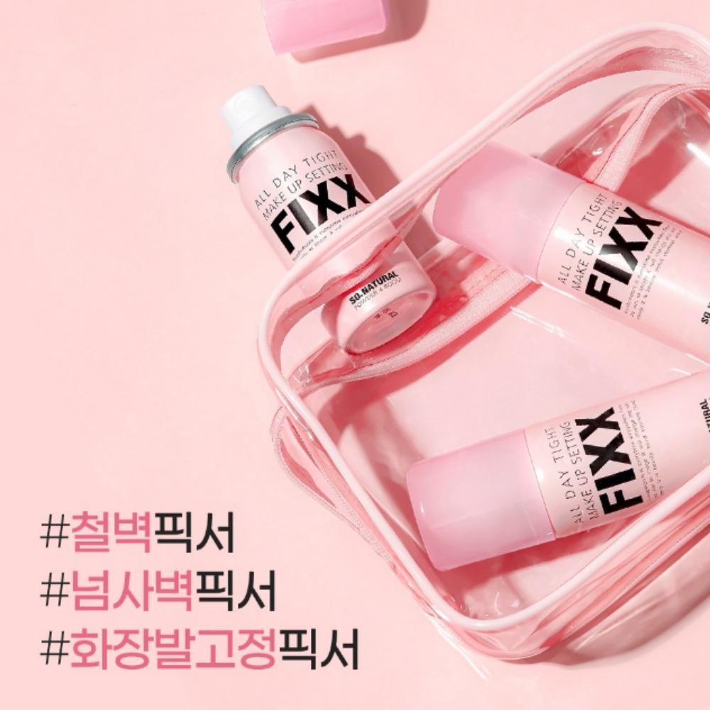 [SO NATURAL] Фиксатор для фиксации макияжа на весь день 35 мл (портативный) / Фиксатор макияжа