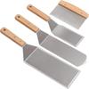 SMVP Stainless Steel Large Square BBQ Spatula Set