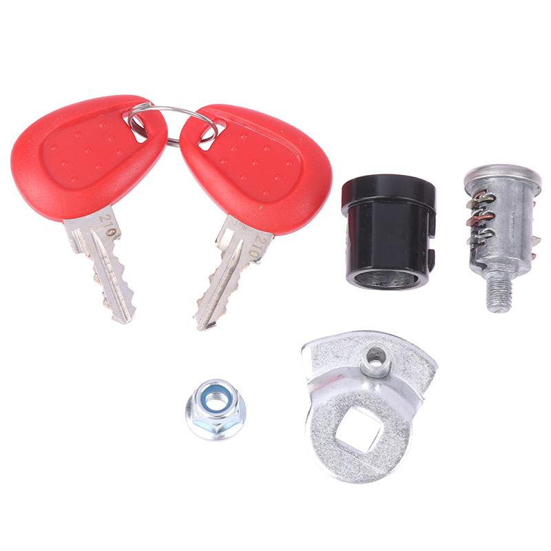 Универсальный цилиндр замка для мотоцикла, боковой ящик E21, цилиндр замка, головка замка E22, сменный замок для боковой коробки, специальный E21 E22