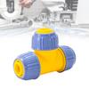 25mm Pipe Fitting Plumbing Connector Water Supply Fittings PP Texture for Indoor and Outdoor Water Supply Systems