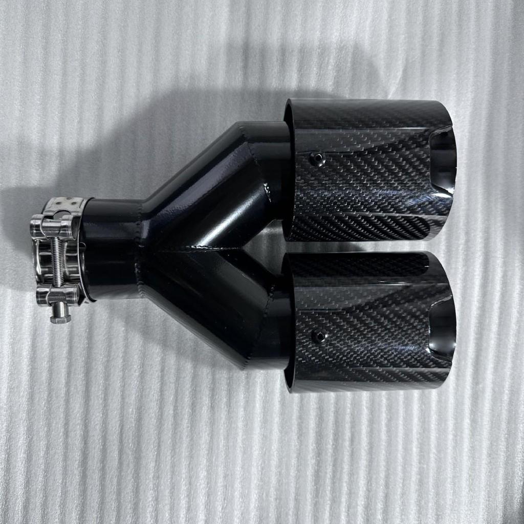 Stainless Steel Carbon Fiber Exhaust Muffler for BMW M6/X5/X3/1, 2, 3, 4, 5, 6 Series.