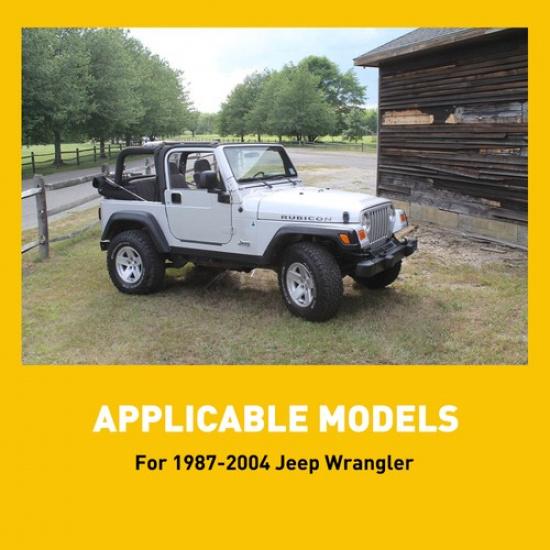 2X Front LH+RH Interior Door Handles 1987-2004 55176476AB For Wrangler Jeep