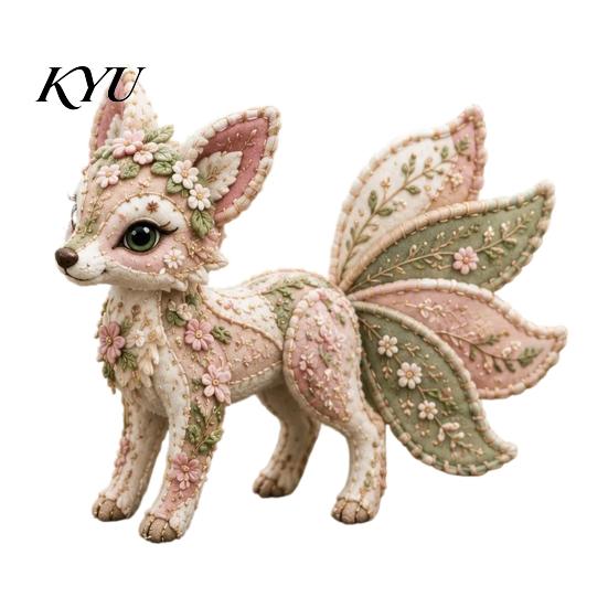 Diy Patchwork Kit Forest Guardians DIY Kit, Woodland Animal Sewing Pre-cut Creative Hobby Embroidery Supplies Fabric Craft for Adults, Handmade