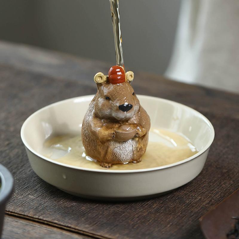 Исинская глина Цзыша, Креативное поднимающееся украшение для чайного столика для чайной церемонии, Оригинальный аксессуар для чайного набора