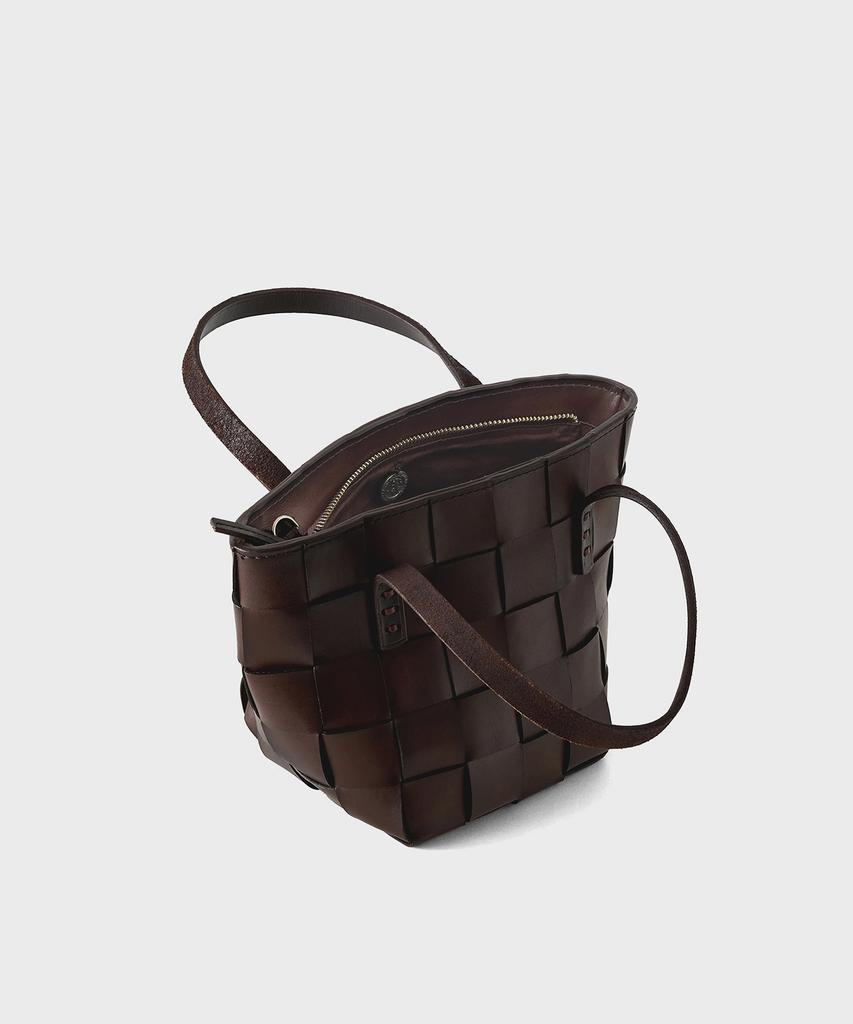 Dragon Diffusion Japan Leather Mini 8105 Dark Brown Dragon Bag