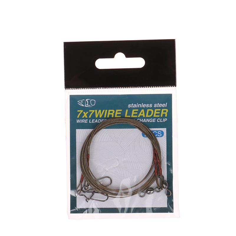 2 шт./компл. стальная проволока титановая проволока анти-клещевая леска со штифтом рыболовная передняя проволока