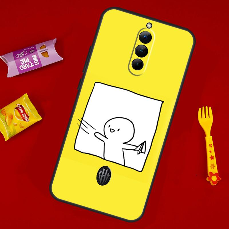 Funny Couple Cartoon Matchman Case For ZTE Nubia Red Magic 10 Air 6 6S 7S For Red Magic 11 10 9 8 8S 9S 10S Pro Plus Cover