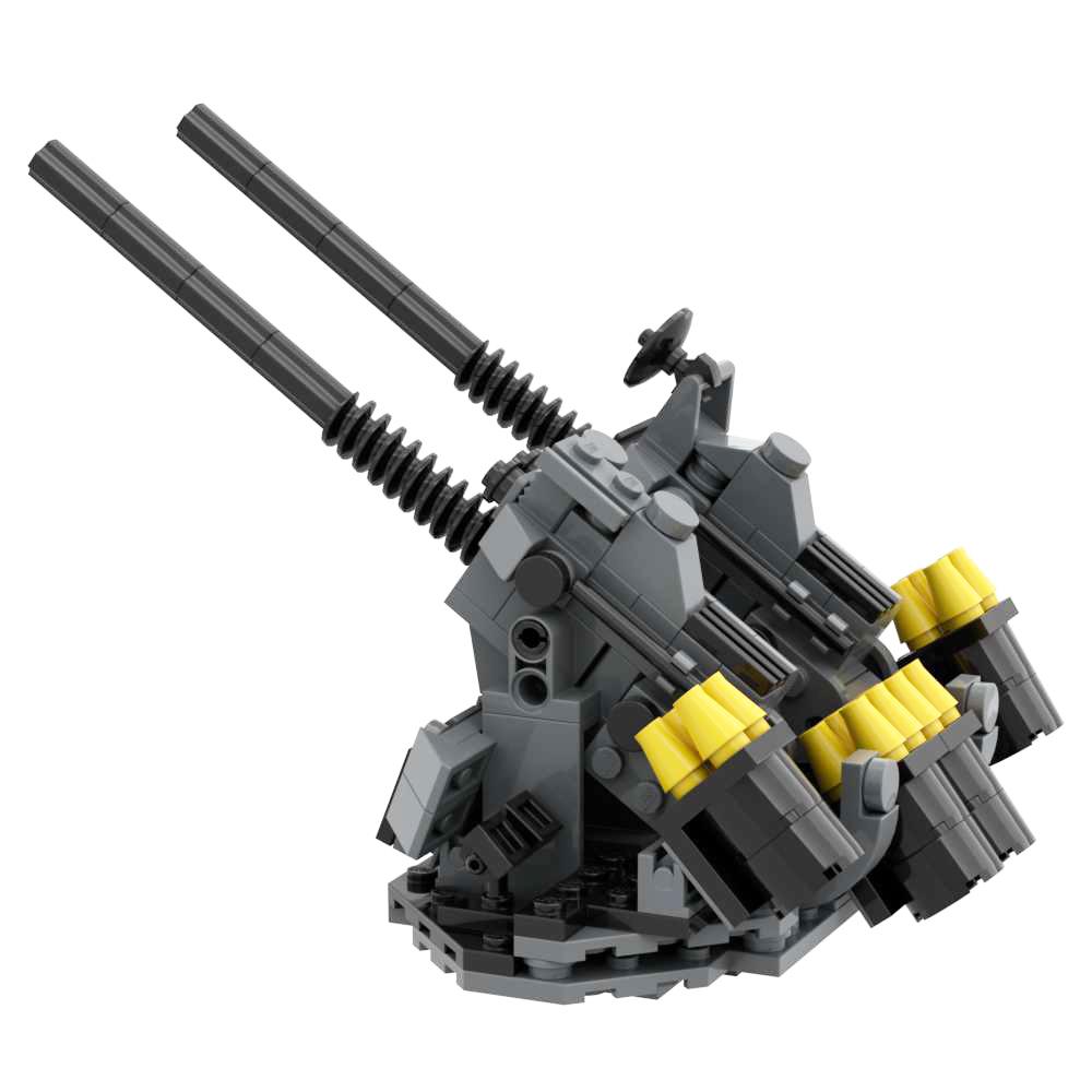 Блочный конструктор Гаубица M777 Флак 36 pak40 M102 M198 Бофорс 40мм Зенитное Противотанковое Орудие Артиллерия Линкора Военный Набор Кирпичиков