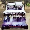 OOne Music Band Direction Коллекция постельного белья Односпальная Двуспальная Полный Queen King Размер Коллекция кроватей Постельное белье для спальни взрослых и детей Коллекция пододеяльников Домашний текстиль