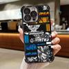 Japanese Dragons Ball Super Eyes Head Cartoon Phone Case for iPhone 11 13 15 16 17 Pro Max 14 Plus 17Air 16E 12 Mini Clear Cover