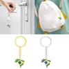 Elegant Brazilian Flag Keychain Versatile Brazil Map Key Holder Durable Titanium Steel Material Brazil Culture Keyrings