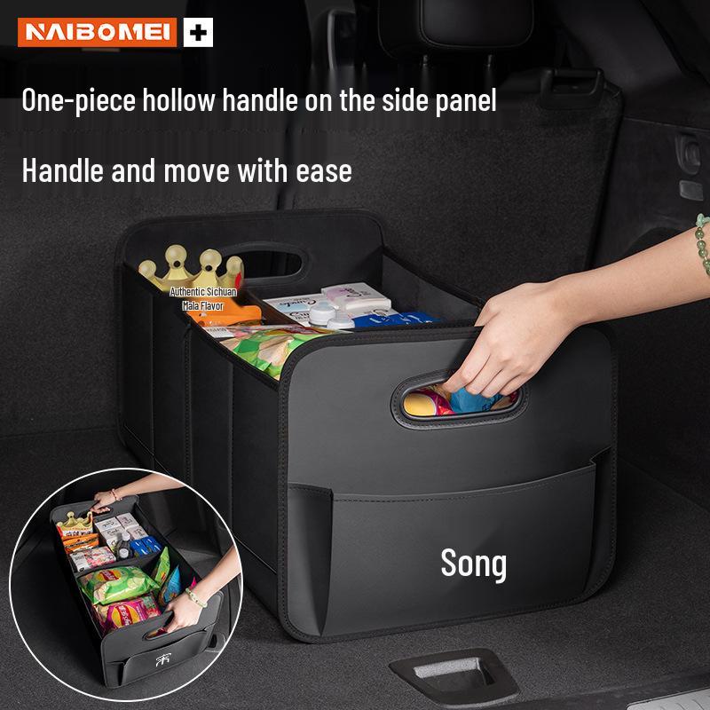 Органайзер в багажник автомобиля BYD Song Pro/Plus: Складной ящик для хранения