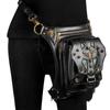 Steampunk Multifunction Women Bag Moto & Biker Outdoor Waist Bags Versatile Fashion Rivet Shoulder Bags