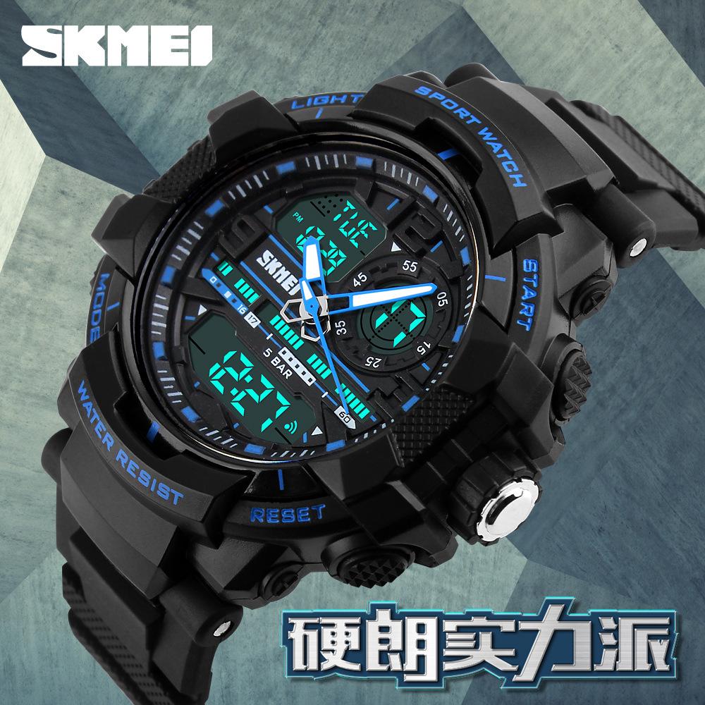 Часы Moment Beauty, индивидуальные многофункциональные электронные часы с двойным дисплеем, водонепроницаемые часы для спорта на открытом воздухе