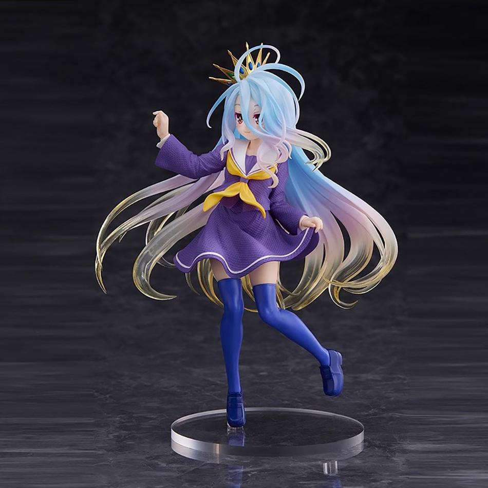 19 см Аниме Ngnl No Game No Life Белая "Фигурка Аниме ПВХ Фигурки Аниме Модель Коллекция Украшение Аниме Модель Игрушки Подарки