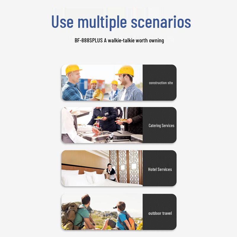 Пара двусторонних радиостанций BAOFENG BF-888S Plus (Китайская версия)