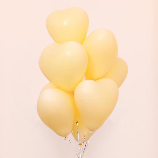 100 шт. воздушных шаров для вечеринки по случаю дня рождения, однотонные, в форме сердца, гибкие, высокоэластичные, из эмульсии, создающие атмосферу, для девичника, разноцветные, для украшения вечеринки