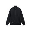 Li Ning Wade Series Solid Color Stand Collar Zip-Up Sweatshirt Men Sweatshirt Black AWDT495-1