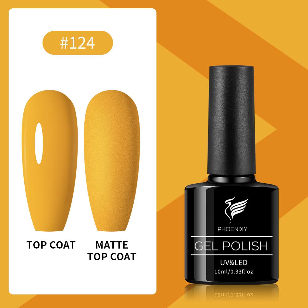 PHOENIXY 10 мл Гель-лак Полуперманентный Гель-лак Цвет Замачиваемый УФ LED Гель Материал для Нейл-арта