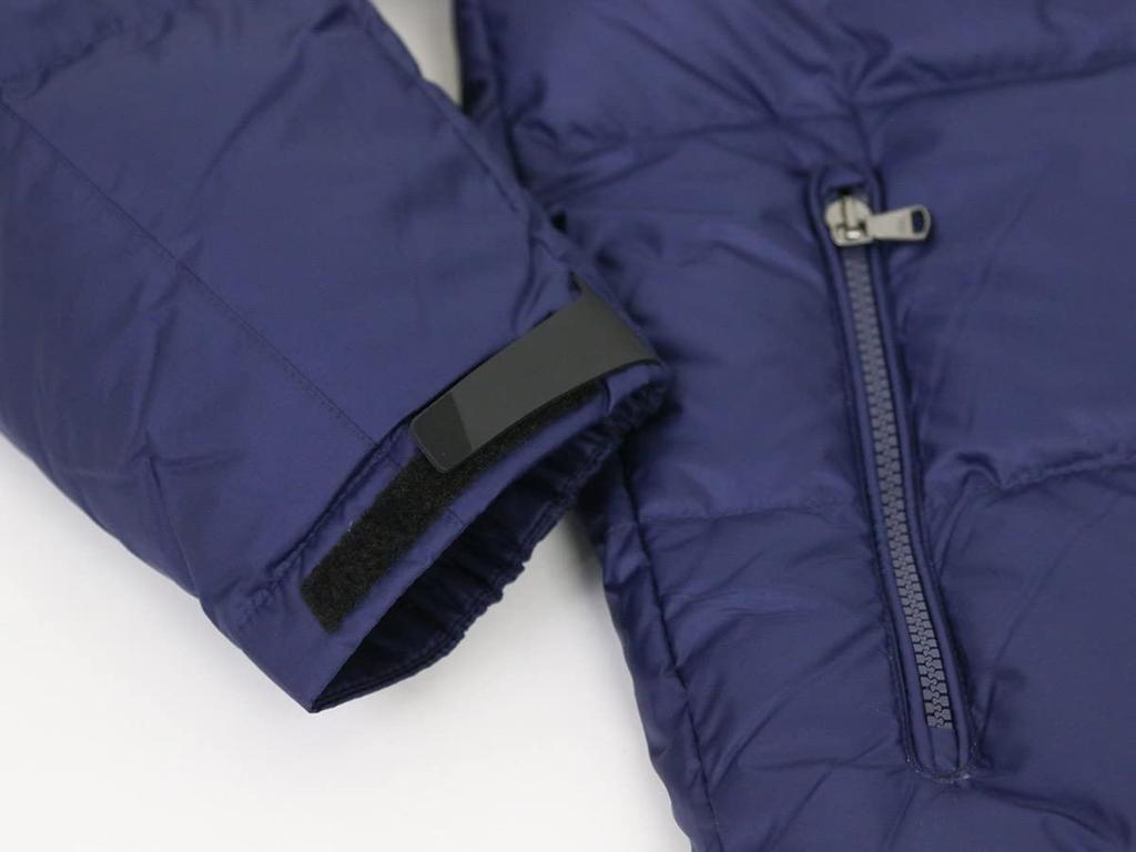 POLO RALPH LAUREN Пуховик Размер 0101856 Мужская куртка/парка с двойной молнией и высокой плотностью пуха, L, Темно-синий,