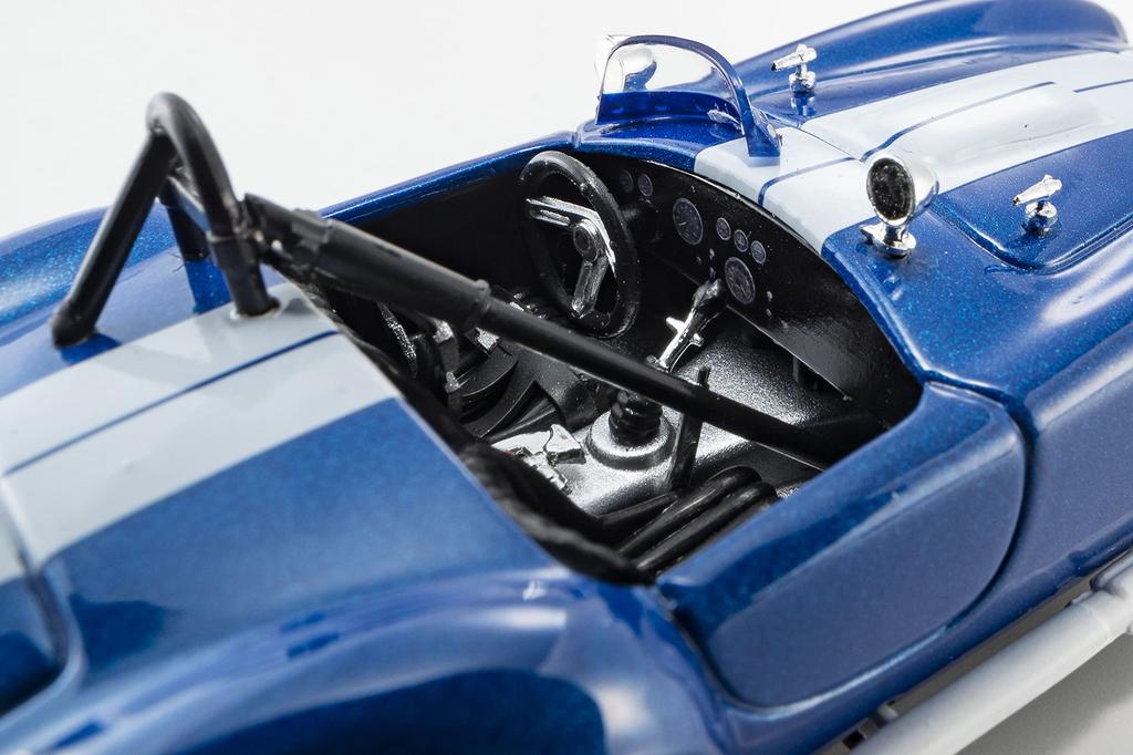 Kyosho Original Shelby Cobra 427 Racing Screen Blue Finished Product KS03019MBL 1/43 S/C