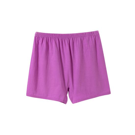 Нижнее белье для пожилых женщин из хлопка, свободные мягкие трусы-боксеры с высокой талией, трусики-шорты для женщин среднего возраста