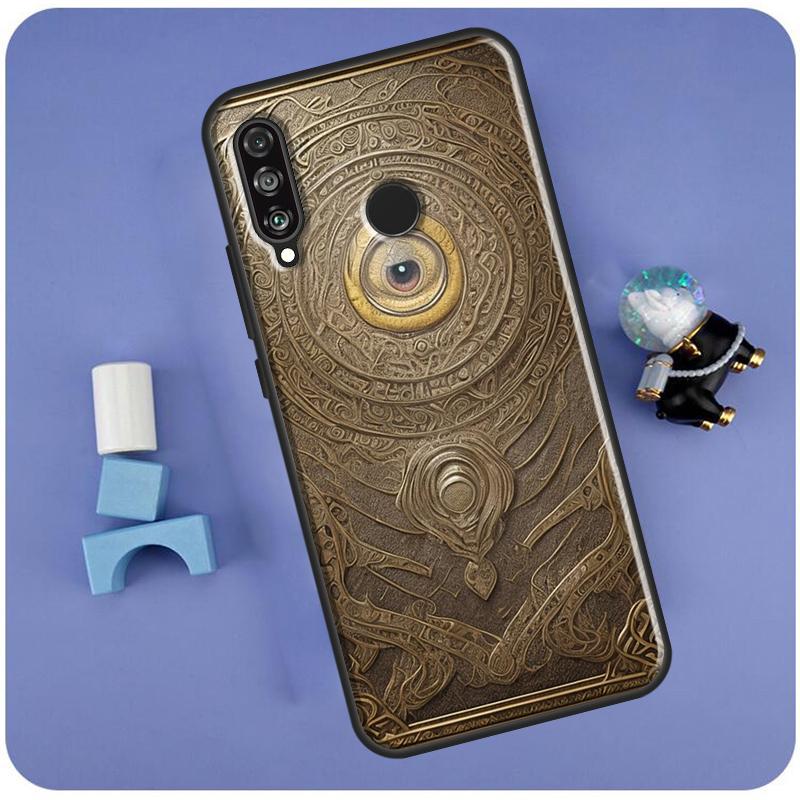 Книга Мертвых Чехол для Huawei Nova Y70 Y91 Y90 Y60 Y61 Y72 Y73 3i 7i 8i 11i 12i 9 10 SE P20 P30 P40 Lite