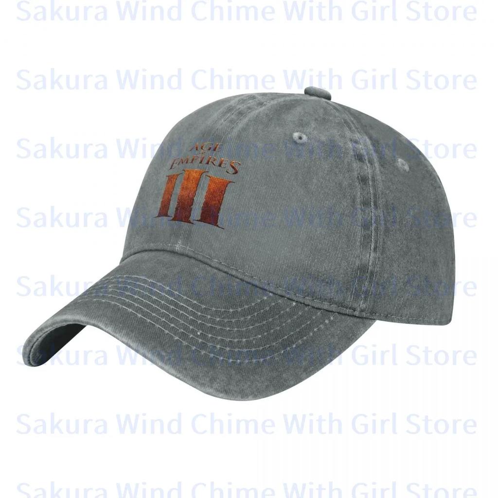 Fashion Age Of Empires Baseball Cap for Unisex cotton Hats Adjustable Hat Casual Truck driver Hat