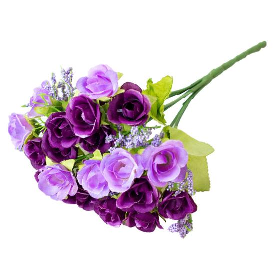 Модная искусственная роза, красивое красочное украшение для дома