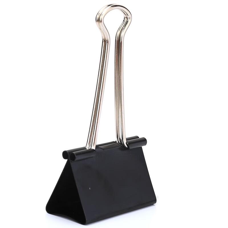Deli 50mm Black Metal Binder Clips